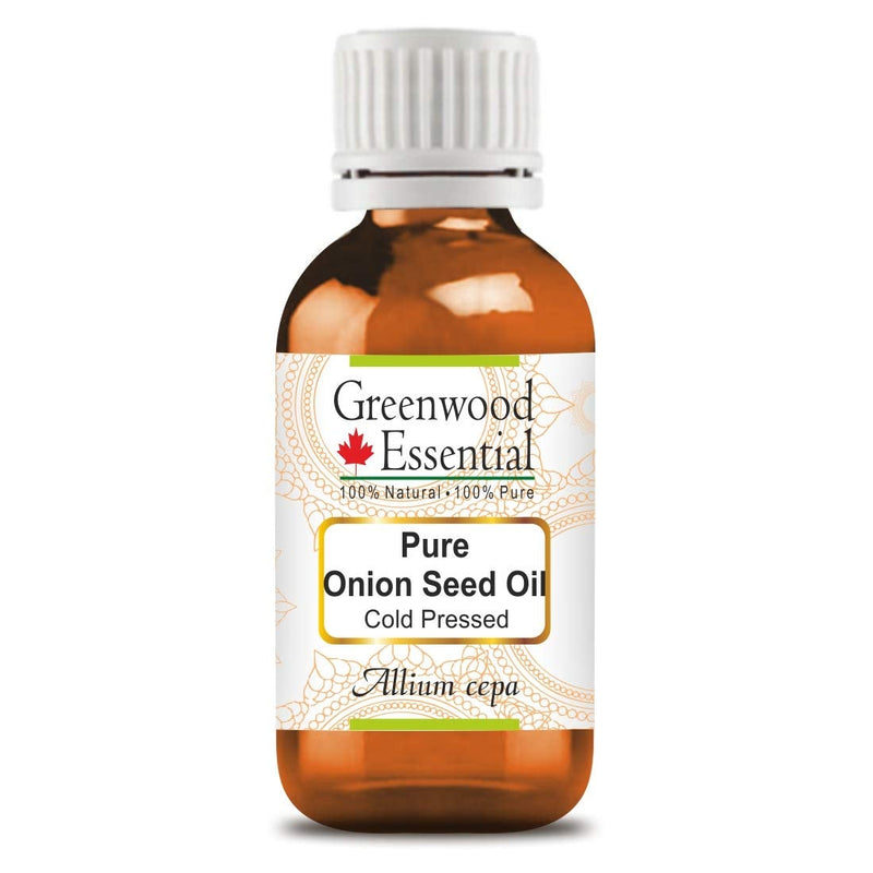 [Australia] - Greenwood Essential Pure Onion Seed Oil (Allium Cepa) 100% Natural Therapeutic Grade Cold Pressed for Hair, Scalp, Skin and Massage 30ml (1.01 oz) 30 ml (Pack of 1) 