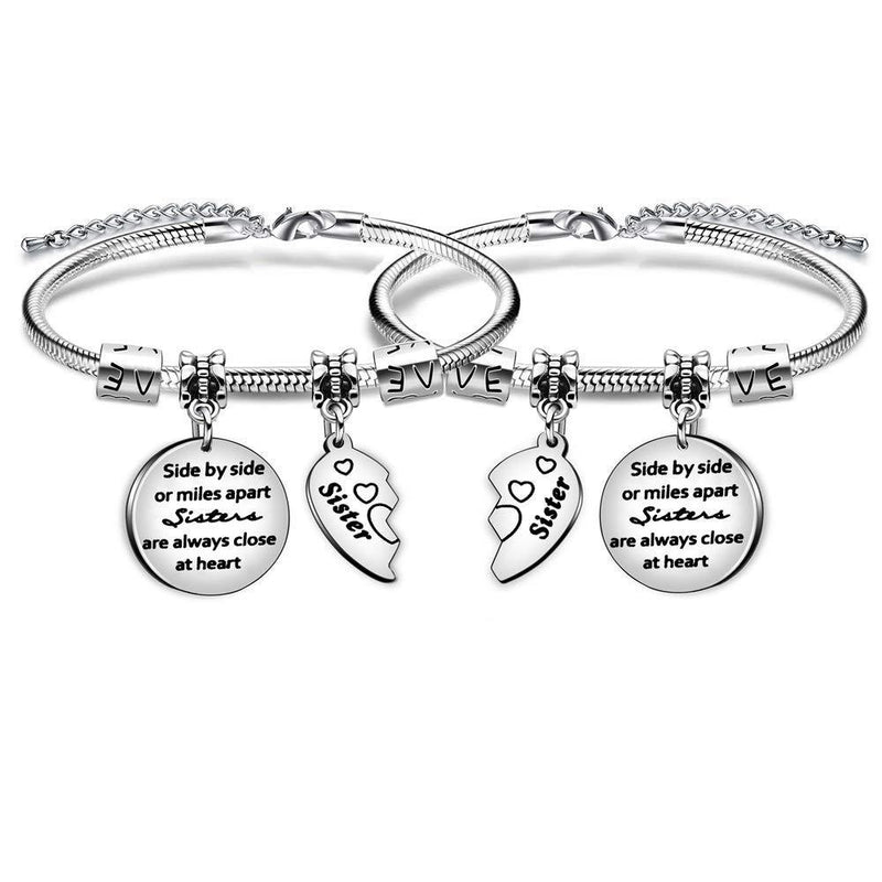 [Australia] - Sisters Bracelet Jewellery for Women Birthday Christmas Gifts for Sisters and Friends 