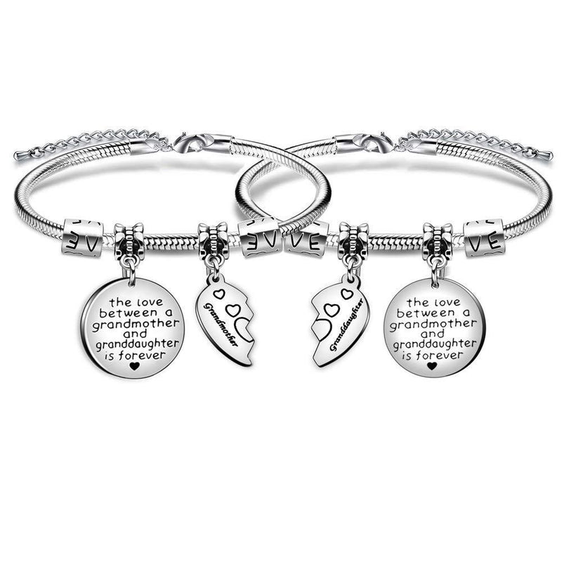 [Australia] - Grandmother and Granddaughter Gifts Bracelets Jewellery for Women Girl Birthday Gift 