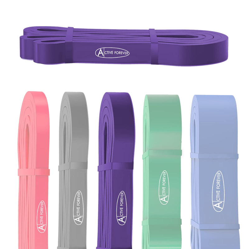 [Australia] - ACTIVE FOREVER Resistance Band,Pull up Assist Band,Fitness Band,Suitable for Boosting Strength,Yoga, Exercise 85LBS 