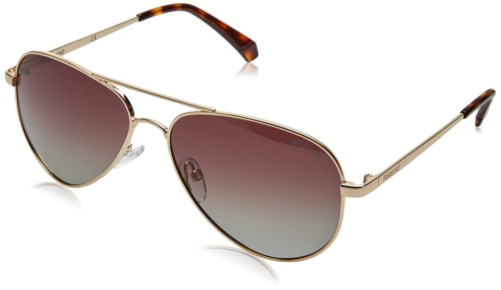 [Australia] - Polaroid Women's Sunglasses 56 Gold 