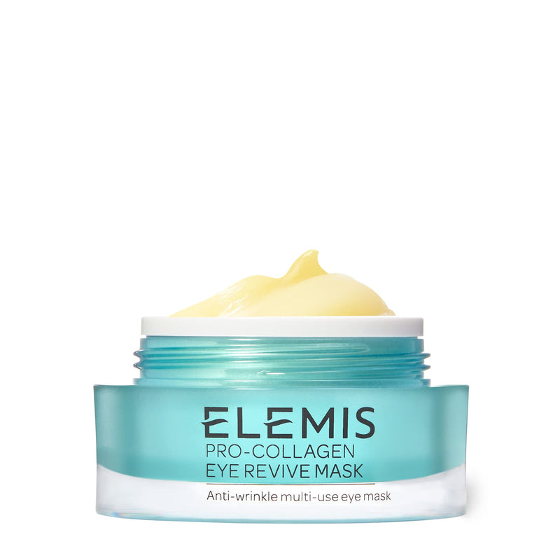 [Australia] - Elemis Pro-Collagen Eye Revive Mask, 3-in-1 Anti-Wrinkle Eye Cream for Dark Circles, Refreshing Eye Gel to Brighten, Hydrate and Rejuvenate, Moisturising Under Eye Cream with Hyaluronic Acid, 15 ml 
