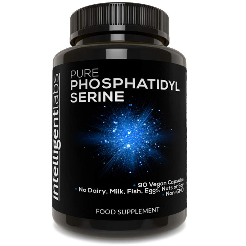 [Australia] - Intelligent Labs Phosphatidylserine 100mg, 100% Soy Free, Pure Phosphatidylserine from Sunflower Lecithin 