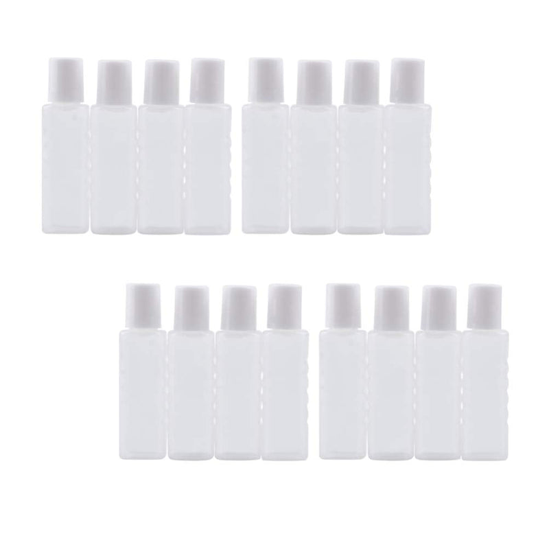 [Australia] - Healifty Contact Lens Solution Bottle 20pcs Applicator Tip Bottles Squeezable Eye Liquid Dropper Bottle with Caps Contact Lenses Solution Bottles Contact Lens Box 