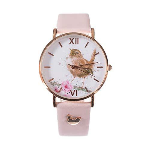 [Australia] - Wrendale Designs"Little Tweets" Wren Watch with Leather Strap 