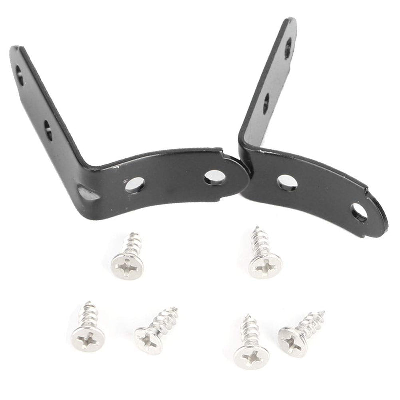 [Australia] - Hinge Repair Kit,2 Pcs Car Glove Box Lid Tray Hinge kit Bracket Brackets Repair Replacement Kit Fits for A3 A4 S4 B6 B7 with Screws 