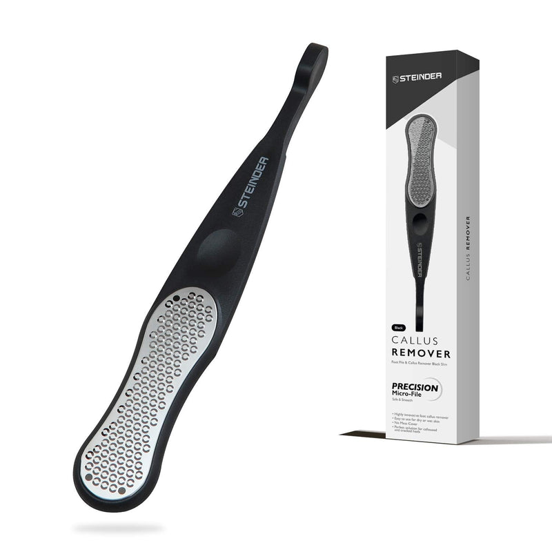[Australia] - Steinder Foot Pedicure Rasp, PRECISE 117 Slim Foot File for Dead Skin, Korean-Made Foot Scrubber, Foot file, Hard Skin remover, Professional Foot File For Safe Exfoliation 