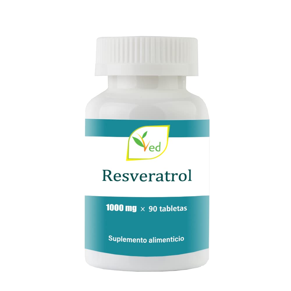 [Australia] - Ved Anti-Aging, Heart Health, Immunity Support | Antioxidant Supplement | Resveratrol Tablets | 1000 mg x 90 Tablets 