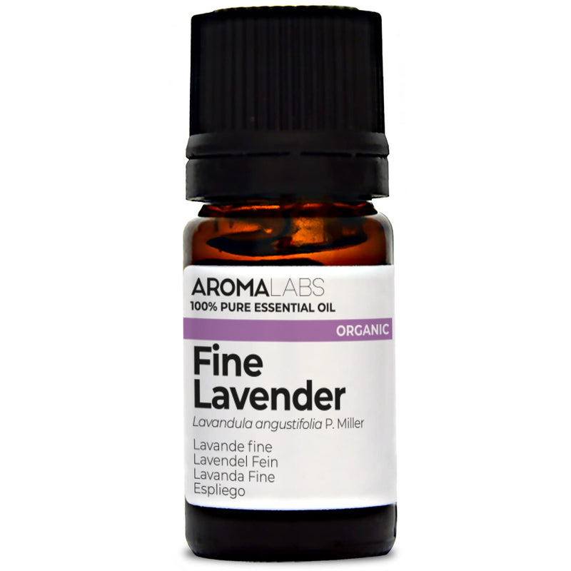 [Australia] - BIO - FINE Lavender Essential Oil - 5mL - 100% Pure, Natural, Chemotyped and AB Certified - AROMA LABS (French Brand) 5 ml (Pack of 1) 
