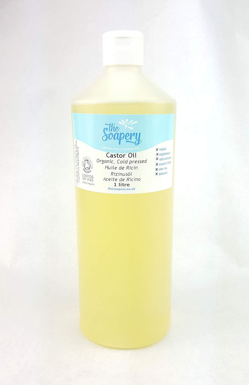 [Australia] - Castor Oil Organic Cold Pressed 1 litre - 100% Pure 