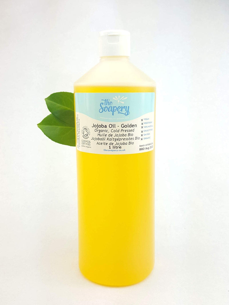 [Australia] - Jojoba Oil Organic Cold Pressed 1 litre - 100% Pure 
