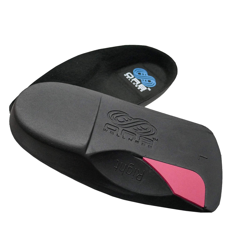 [Australia] - ¾ Orthotic for Over Pronating and Flat Feet. High Arch Support. High Density. Plantar Fasciitis Forefoot & Heel Pain Relief. S 5-6.5 