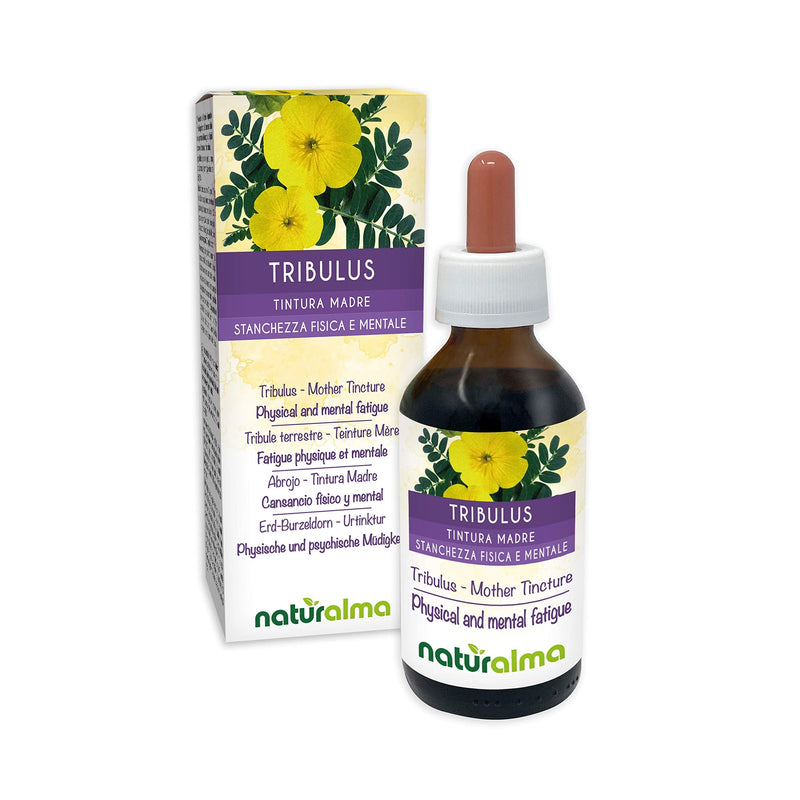 [Australia] - Tribulus (Tribulus terrestris) Fruits Alcohol-Free Mother Tincture Naturalma | Liquid Extract Drops 100 ml | Food Supplement | Vegan 100 ml (Pack of 1) 