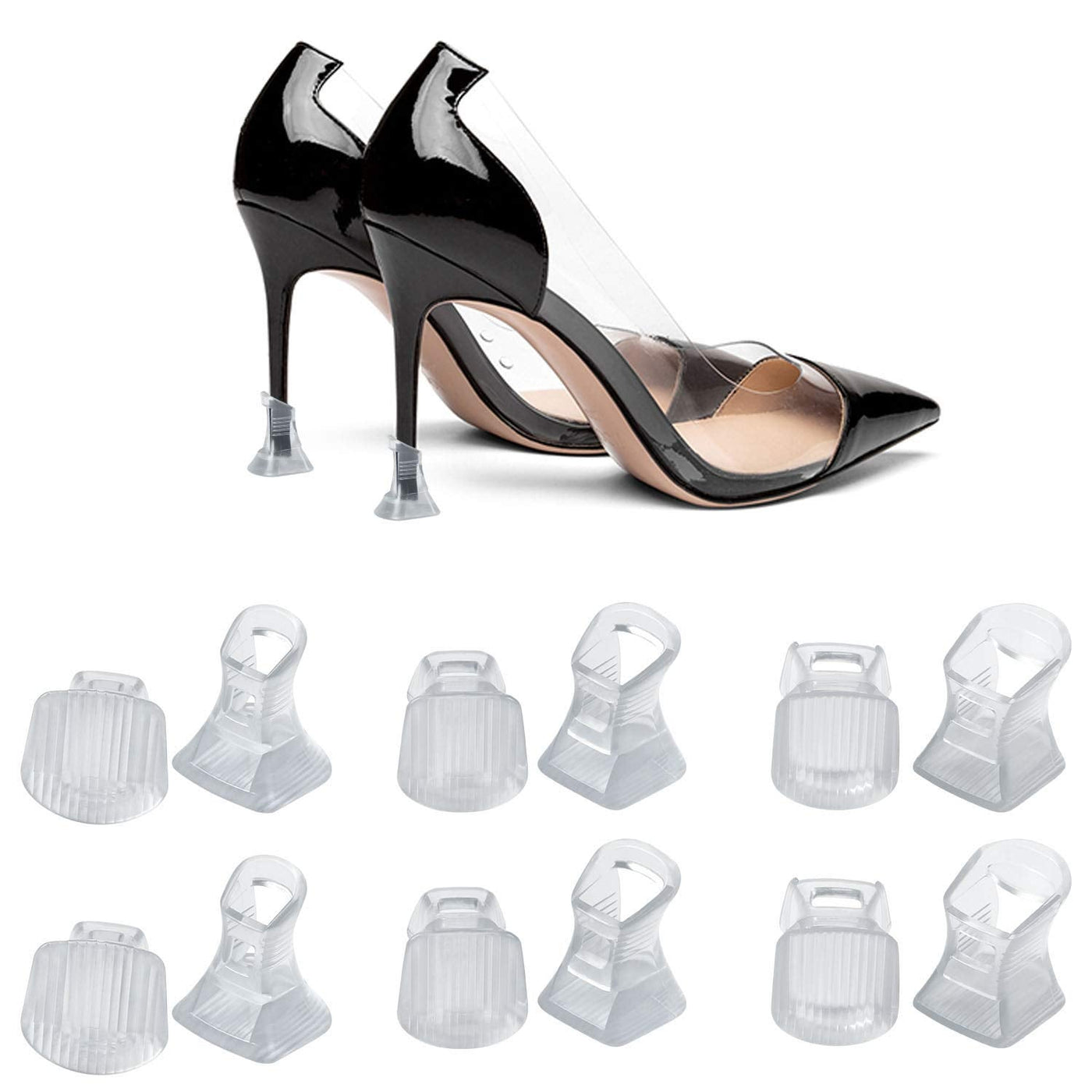 Heels Above High Heel Protectors (2 Pairs) Plus Bonus Carrying Pouch -  Never Sink into Grass Again. | Heel protector, Heels, High heels