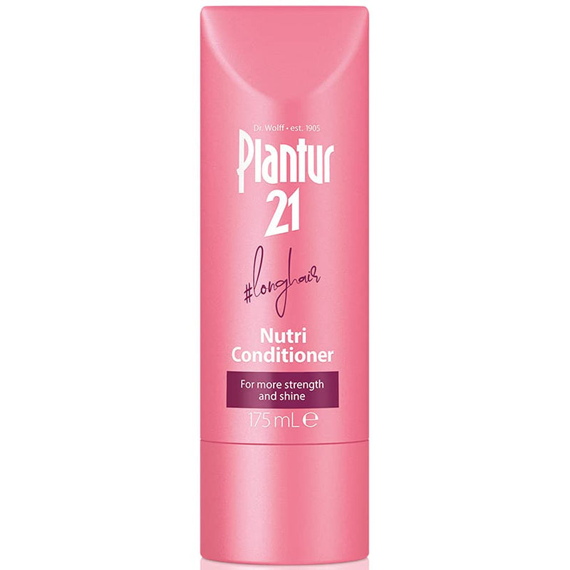 [Australia] - Plantur 21 #longhair Caffeine Conditioner for Long and Brilliant Hair 175ml | Strengthens the hair structure and smoothes the hair surface | No Silicones | Energy Kick for Hair Roots 
