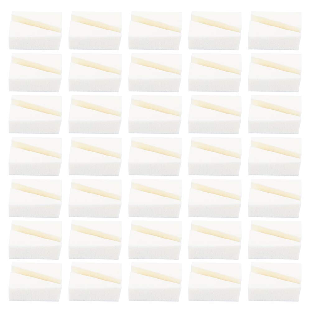 [Australia] - 70 Pcs Make Up Wedges Nail Art Sponges Cosmetic Wedges Foundation Beauty Tool (Triangle Shape) 
