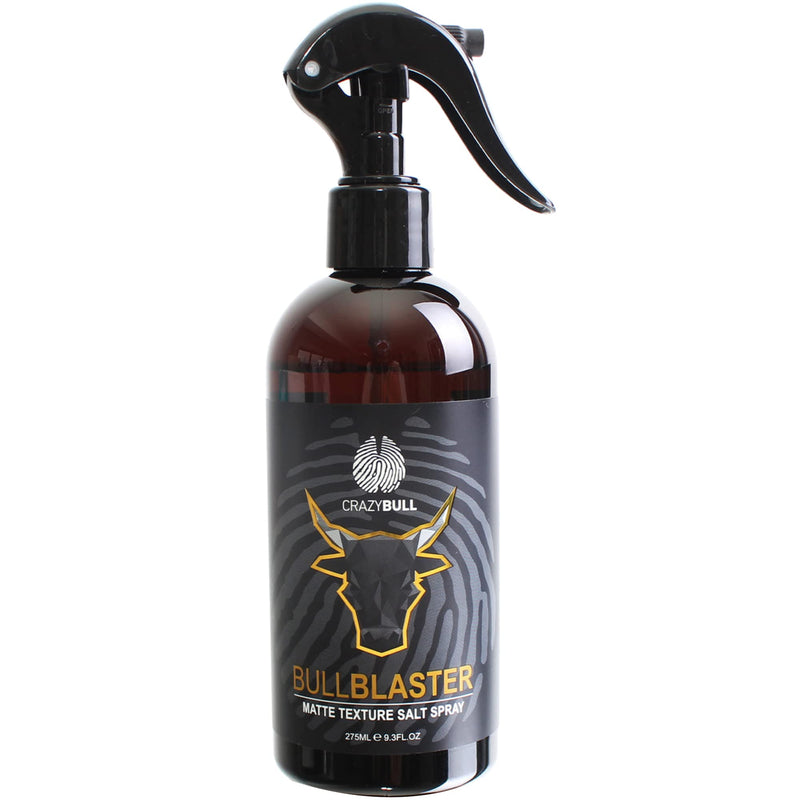 [Australia] - Crazy Bull Sea Salt Spray - Vegan & Water-Based Bull Blaster with Natural Matte Finish & Firm Hold - Thickening & Volumising Texture Hair Styling Product for Men & Women, Citrus Scent 