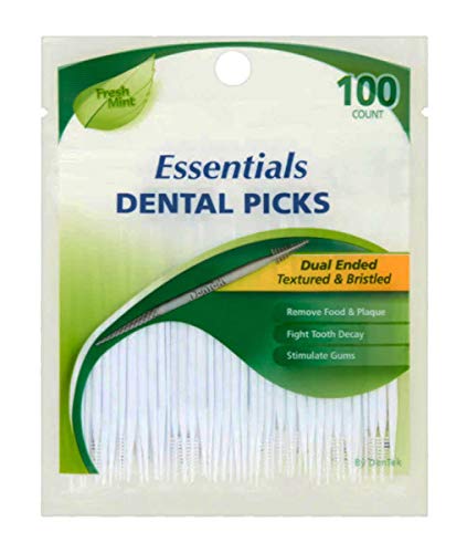 [Australia] - DenTek Essentials Dental Picks - Fresh Mint - 100 per Pack 