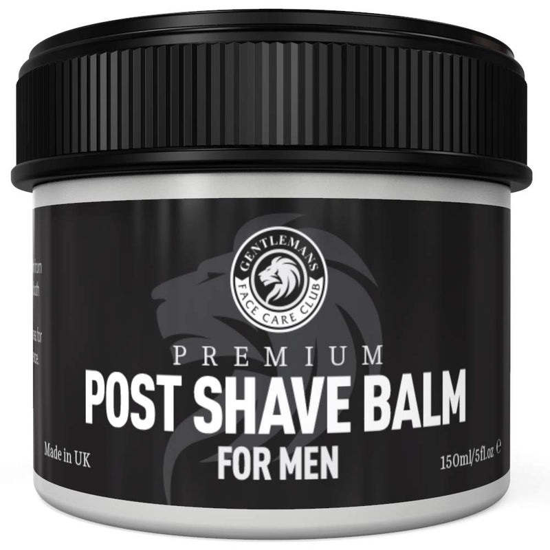 [Australia] - Post Shave Balm For Men - Gentlemans Face Care Club Vegan Friendly After Shave Gel With Witch Hazel + Aloe Vera Calms Sensitive Skin & Razor Burn Fast 