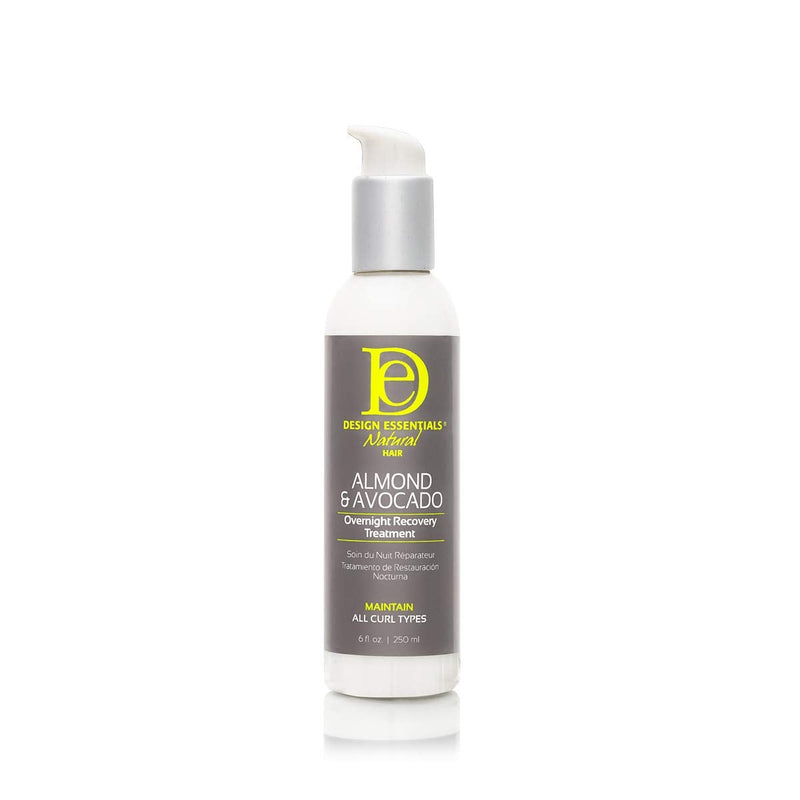 [Australia] - Design Essentials Natural Hair Almond & Avocado Overnight Recovery Treatment 250ml 