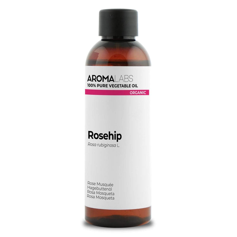 [Australia] - 100% Organic cold pressed Rosehip oil - 100ml - Pure, Natural, from organic farming - Aroma Labs 100 ml 