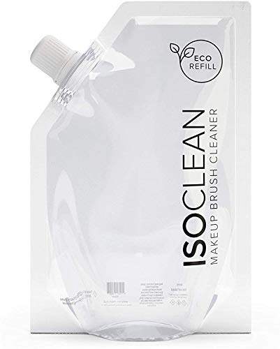 [Australia] - ISOCLEAN® Antibacterial Makeup Brush Cleaner Sanitiser Liquid Eco Friendly Refill Solution 525ml - Vegan Cruelty Free Hygienic Fast Drying, Easy to Use, Professional Cosmetic Grade Works in 60 seconds 