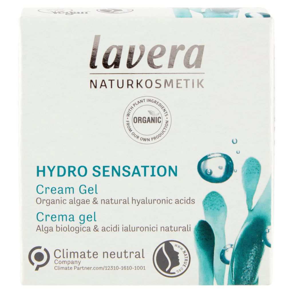 [Australia] - lavera Hydro Sensation Cream Gel ‚úî Organic Algae & Natural Hyaluron Acids ‚úî Natural Cosmetics ‚úî Vegan ‚úî certified ‚úî 50ml 