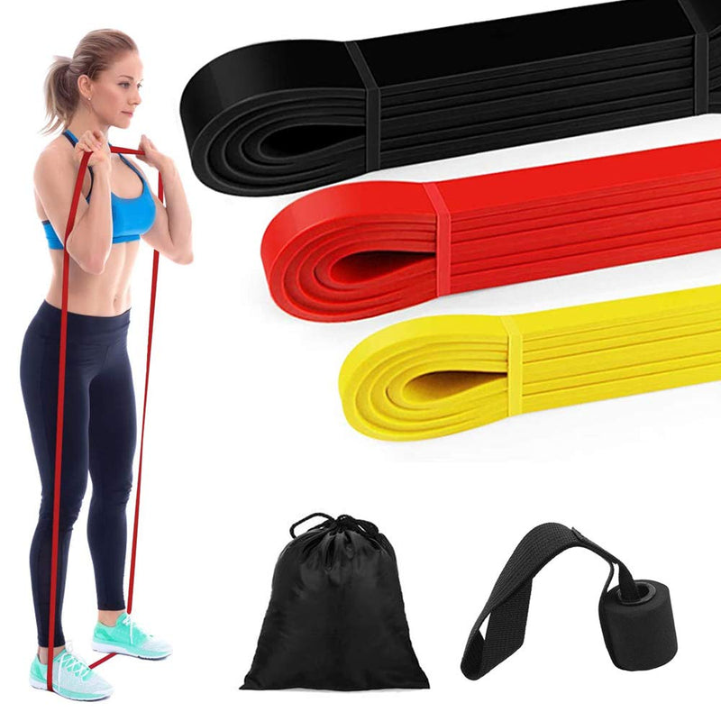 [Australia] - Victoper Resistance Bands –Exercise Bands Set, Fitness Stretch Bands Resistance Set Fit for Men/Women, with 3 Fitness Tubes, Door/Wall Anchor/Carry Bag 