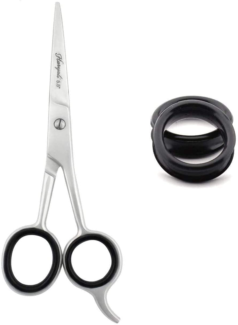 [Australia] - Haryali London Beginner 5.5" Hairdressing Scissor Home Use Hair Cutting Shears for Men and Women 