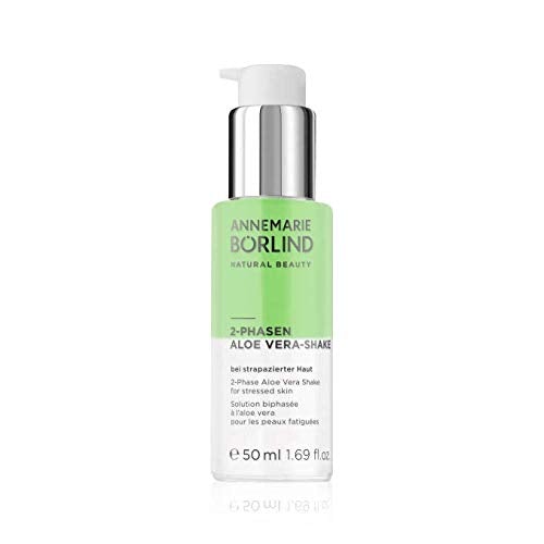 [Australia] - ANNEMARIE B√ñRLIND - 2 Phase Aloe Vera Shake - Hyaluronic Acid + Aloe Vera + Black Currant Seed Oil For Soothed Skin - Soothing, Relaxing, Nourishing - 50ml 