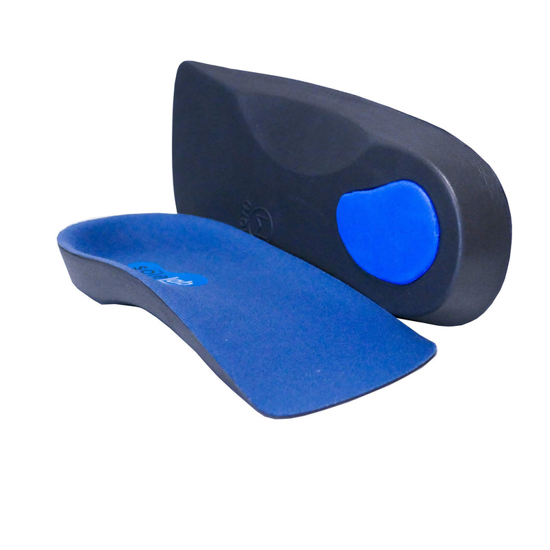 [Australia] - New Premium 3/4 Orthotic Insole. Quality Support for Flat Fleet, Fallen Arches, Heel Pain & Plantar Fasciitis. For Men & Women. 9 - 10.5 