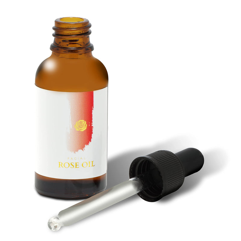 [Australia] - Rose Facial Oil - Made from The Finest Rosa Damascena Rose - Naturally Calming, Hydrating and Protecting (30ml) 30 ml (Pack of 1) 