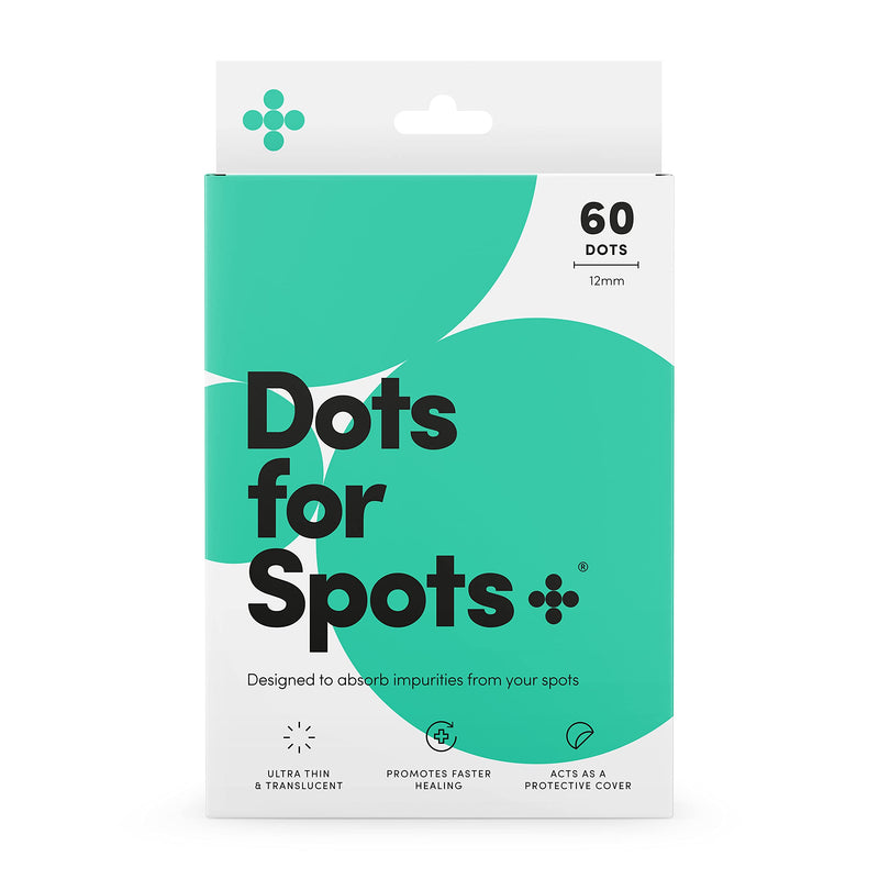 [Australia] - Dots for Spots Pimple Patches ‚Äì 1 Pack of 60, Vegan, Cruelty-Free, Hydrocolloid Acne Stickers 