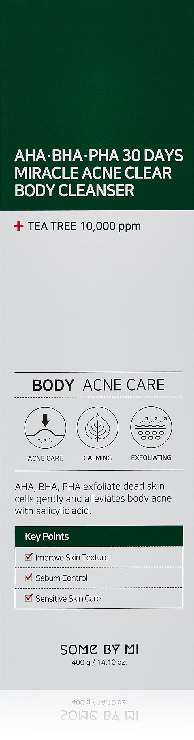 [Australia] - [SOME BY MI] AHA.BHA.PHA 30 Days Miracle clear body cleanser 400g 