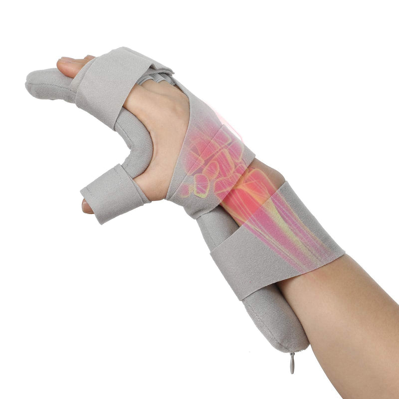 [Australia] - Wrist Support Brace for Keyboard, Carpal Tunnel Splint Fits Left Hand Neoprene Made for Arthritis, Tendonitis and Sprains, One Size (Black)[Left] 