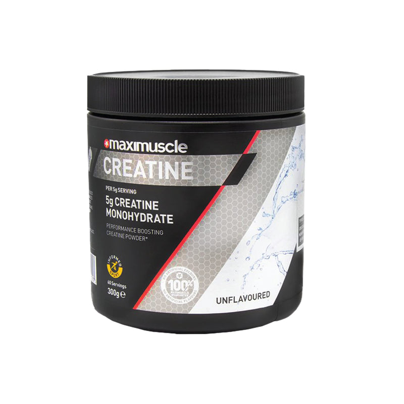 [Australia] - Maximuscle Creatine | Performance Boosting Creatine Monohydrate Powder | Unflavoured, 300g - 60 Servings 