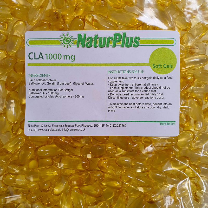 [Australia] - Conjugated Linoleic Acid 1000mg 365 Capsule Softgels (CLA) Supplement, Omega 6 High Strength CLA Softgels by NaturPlus 