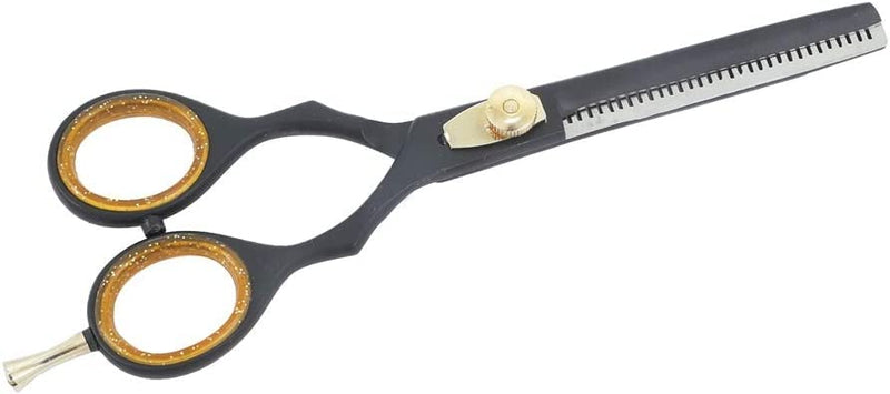 [Australia] - Professional Hairdressing Hair Thinning Scissor Barber Hairdresser Beautician Hair Salon Scissors (Barber Thinning Gold 6.0") Barber Thinning Gold 6.0" 