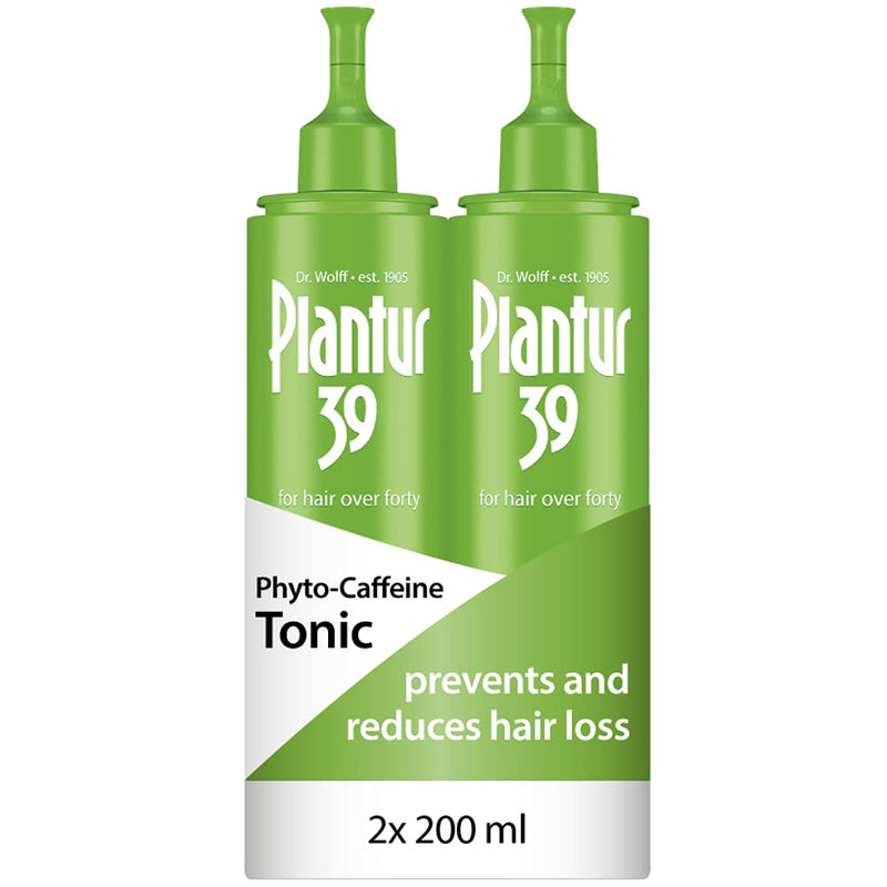 [Australia] - Plantur 39 Caffeine Tonic Prevents and Reduces Hair Loss 2x 200ml | Support Hair Growth and Hair Thickening | Women Hair Care Made in Germany 