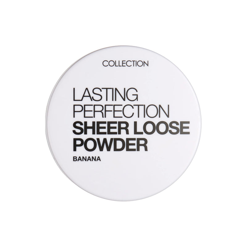 [Australia] - Collection Cosmetics Lasting Perfection Sheer Loose Powder, Lightweight Powder, 10g, Banana 