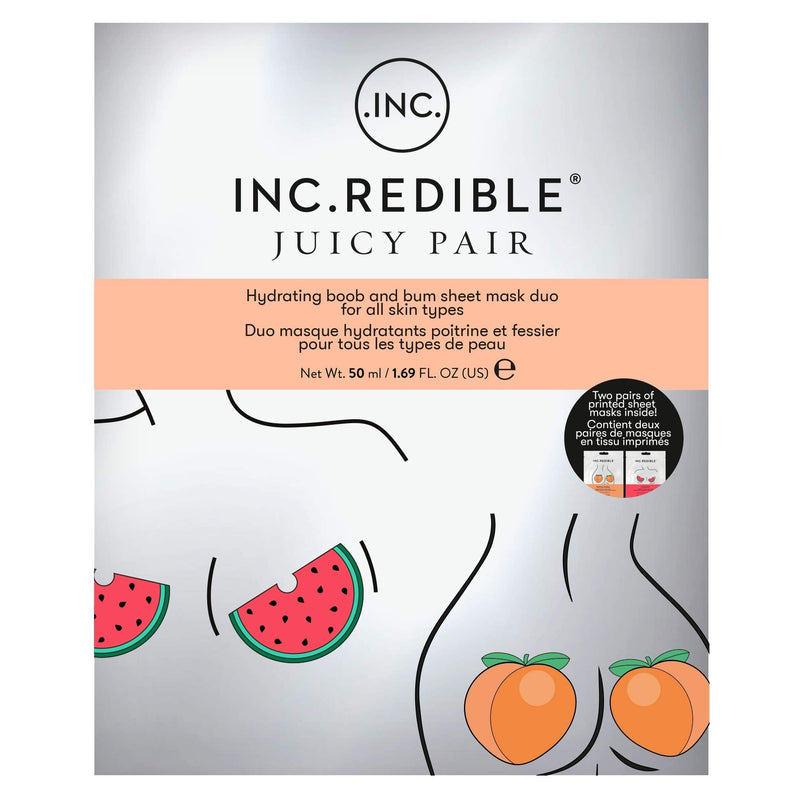 [Australia] - INC.redible Juicy Pair Boob and Bum Mask Duo, 50 ml 