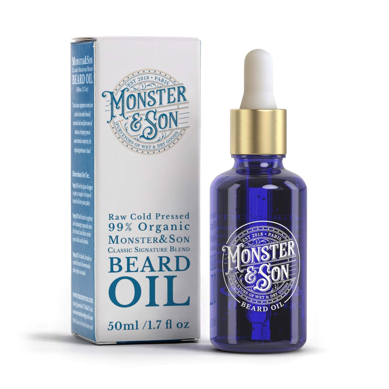 [Australia] - Organic Cold Pressed Beard Oil 50ml by Monster&Son 
