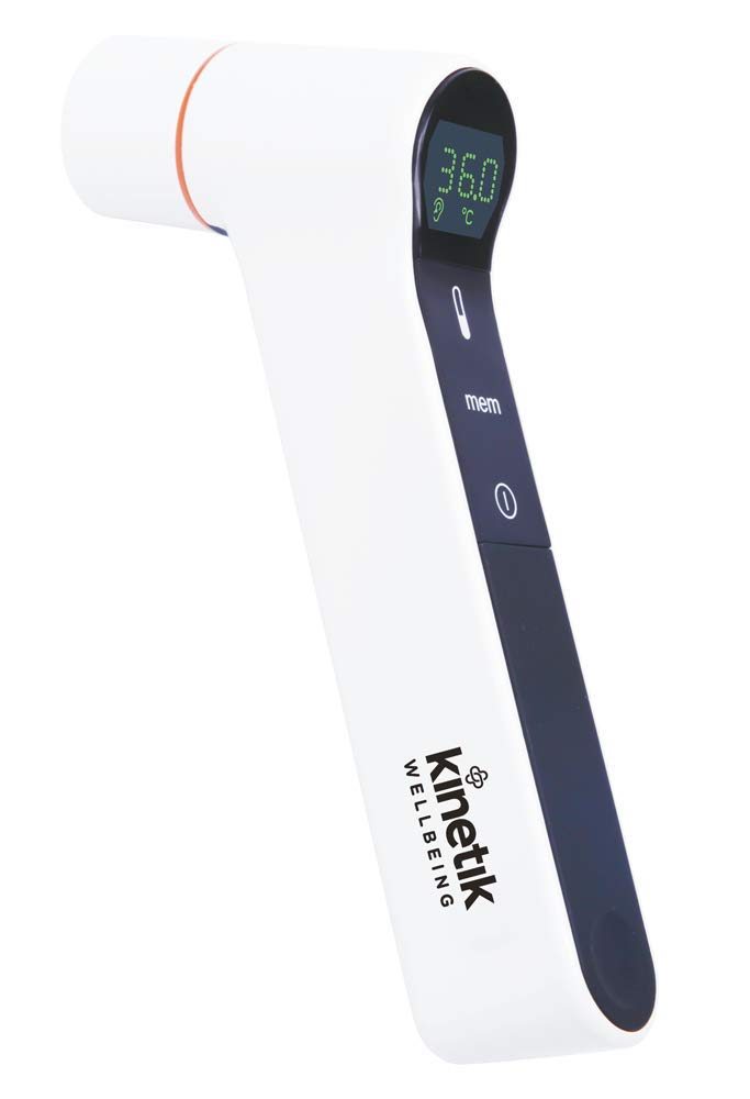 [Australia] - Kinetik Wellbeing Ear and Non-Contact Thermometer – Used by the NHS – Which? Best Buy 2021 – In Association with St John Ambulance Single 