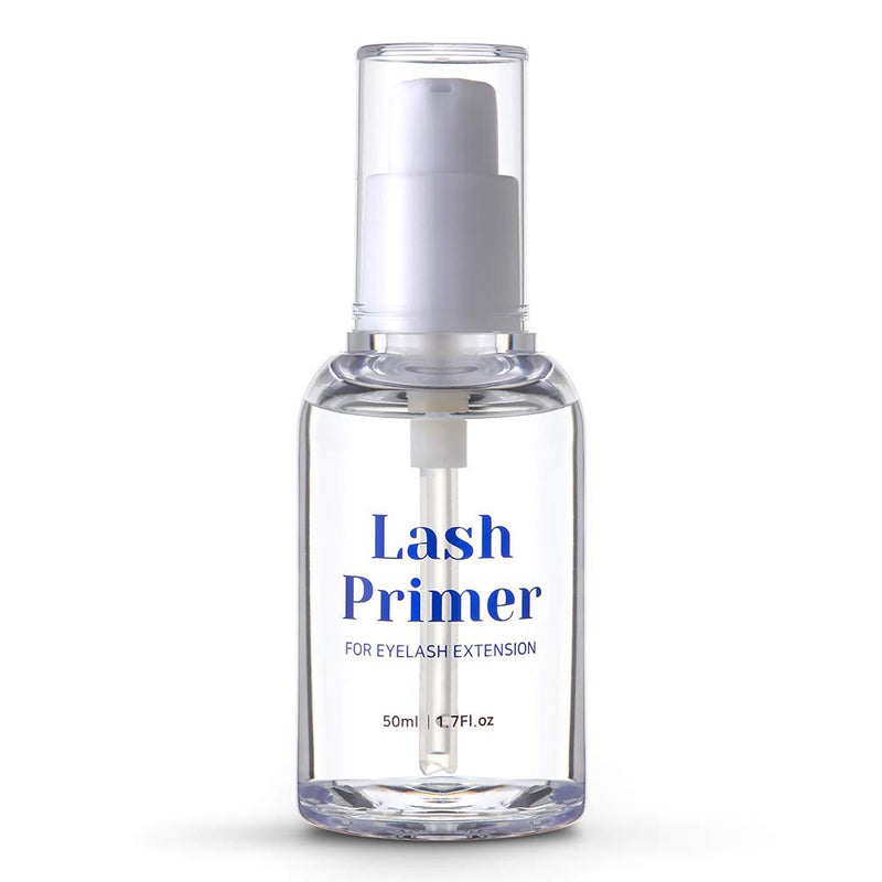 [Australia] - Lash Primer for Eyelash Extension/Pre-Treatment for Semi Permanent Eyelash/Easily Removes Proteins and Oils/Oil Free/Longer Extension Retention (50ml) 50ml 