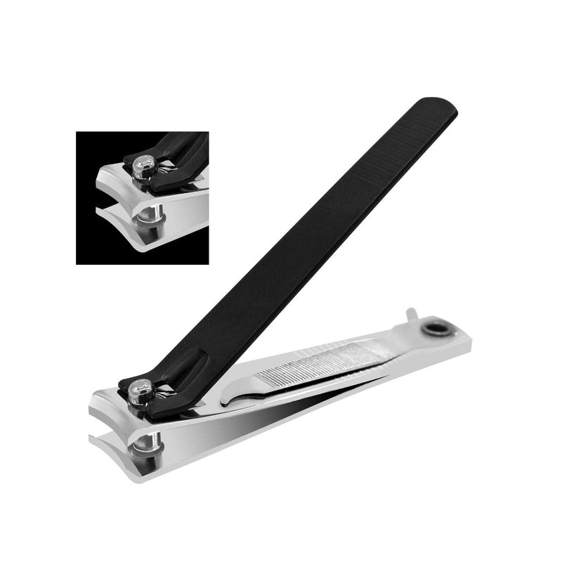 [Australia] - Nail Clippers With Nail File - Large Heavy Duty Curved Blades Fingernail & Toenail Clipper - Nail Cutter For Men And Women 