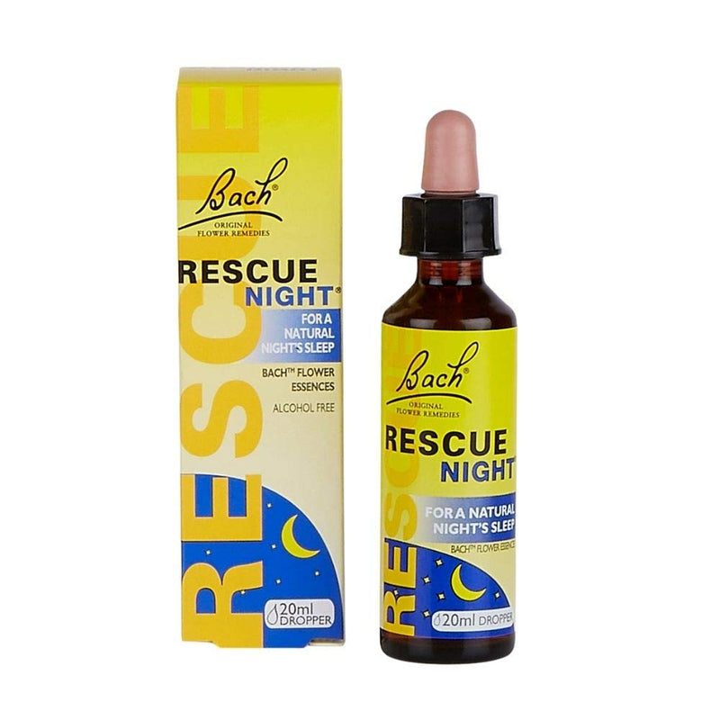 [Australia] - Nelsons Rescue Sleep Drops, Natural Night Support, 20 ml Flower Essence Night Dropper, Alcohol Free, Emotional Aid & Comforting Sleep Night Dropper (20 ml) 