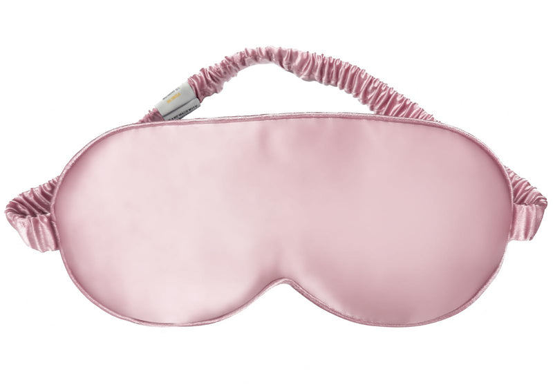 [Australia] - Sleep Mask,Silk Eye Mask for Sleeping Women/Men/Girls,19 Momme Both Sides 100% Pure Mulberry Silk Blackout Anti-Allergy Blindfold with Elastic Strap for Night,Travel,Nap,Meditation (Pink) Pink 