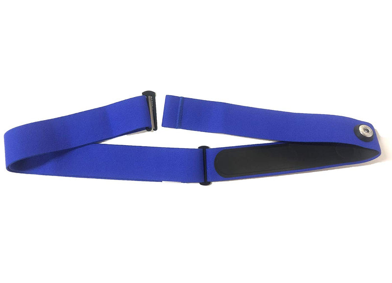 [Australia] - TAOPE Elastic Sport Heart Rate Monitor Adjustable Chest Mount Belt Strap Bands Fitness Equipment Garmin Wahoo Polar Navy Blue Strap 