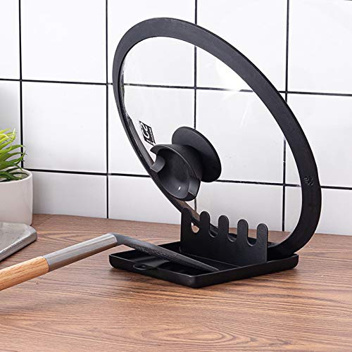[Australia] - Lid and Spoon Rest - Dishwasher-Safe, Food-Grade 304 Stainless Steel Kitchen Utensil Rest for Pot lid, Spoons, Chopsticks, Spatula 