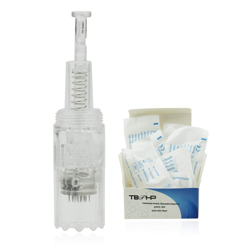[Australia] - TBPHP Microneedling Derma Pen Screw Needle Cartridge 24pin For microneedle cartridge for Electric Microneedle TBPHP P10/P20 derma pen(10 pcs 24 Tips) 24 pin 